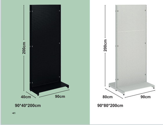 Mega Pegboard raami riiulid