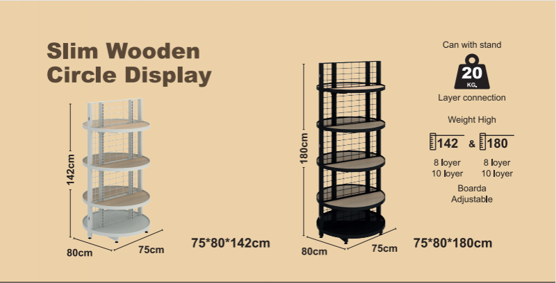 Slim puidust ringi ekraan