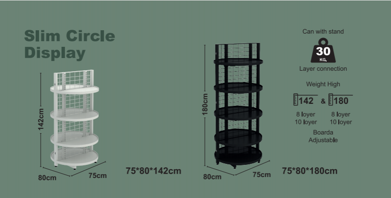Slim Circle ekraanid