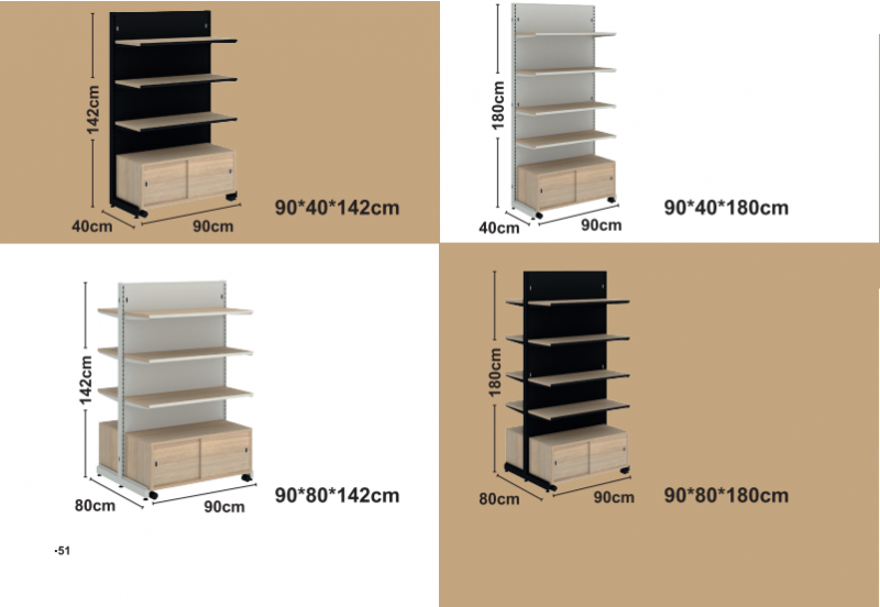 Puidust riiulid + kabinet